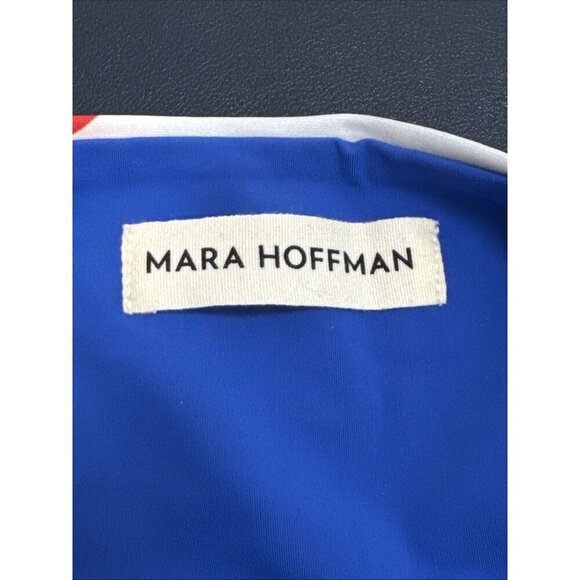 Mara Hoffman Women's S KAY Bikini Swim Bottom Crimson Multi NWT UPF50+ 9289 - Picture 6 of 14